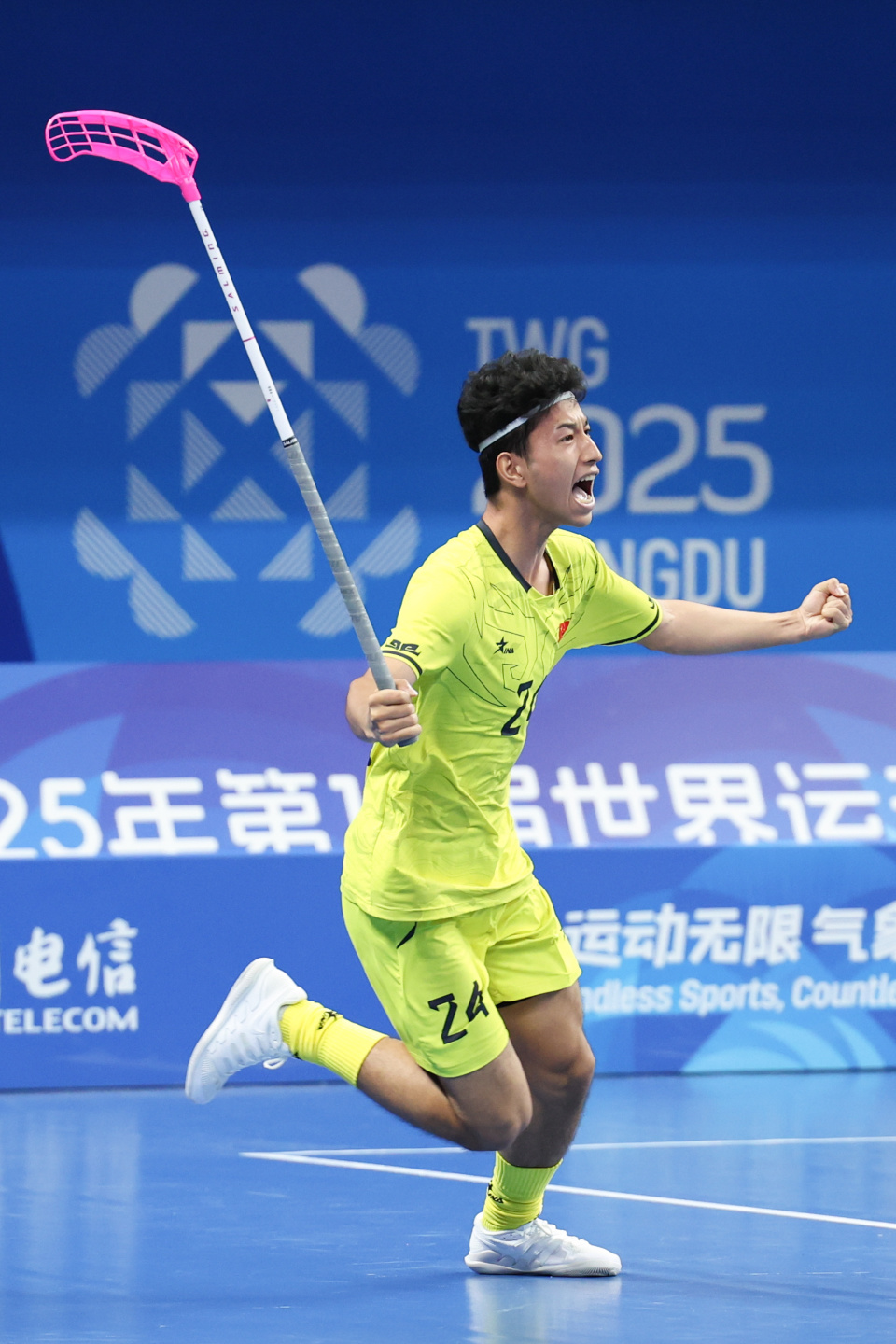 在进球后庆, 杜三洋